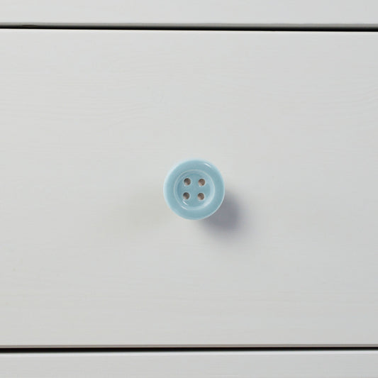 Button Ceramic Cabinet Knob