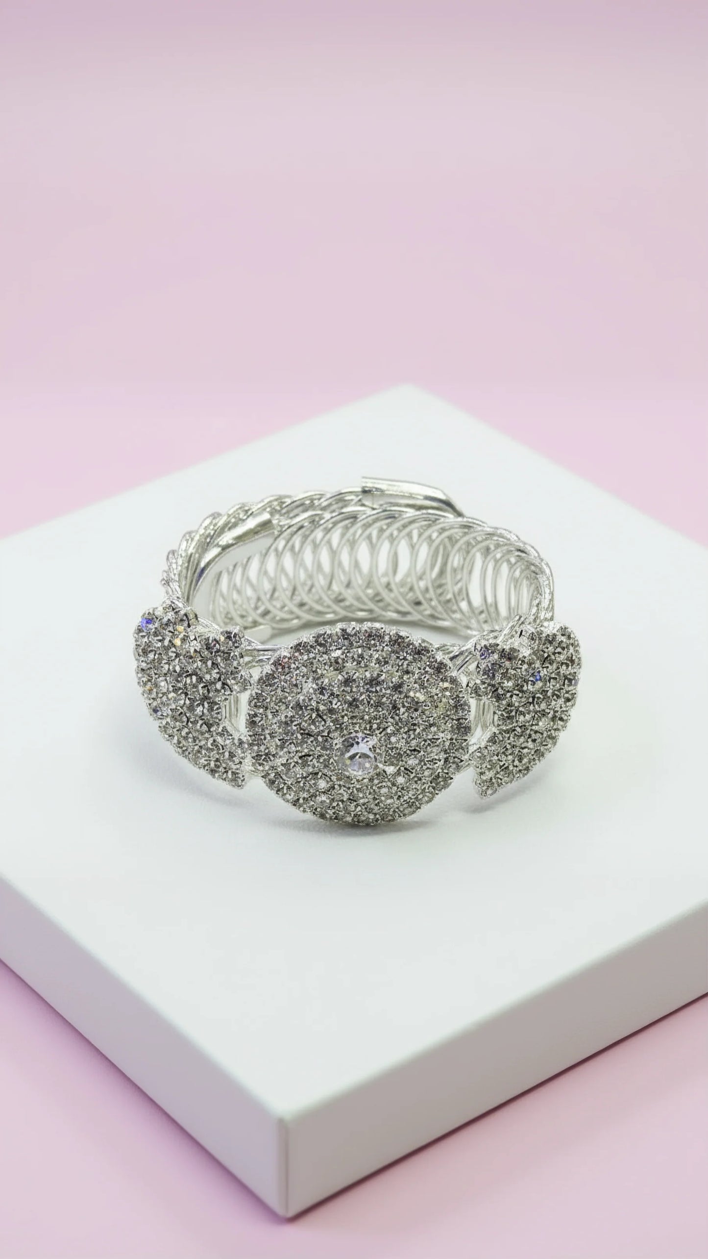 Luxe Wrap Around Crystal Cuff