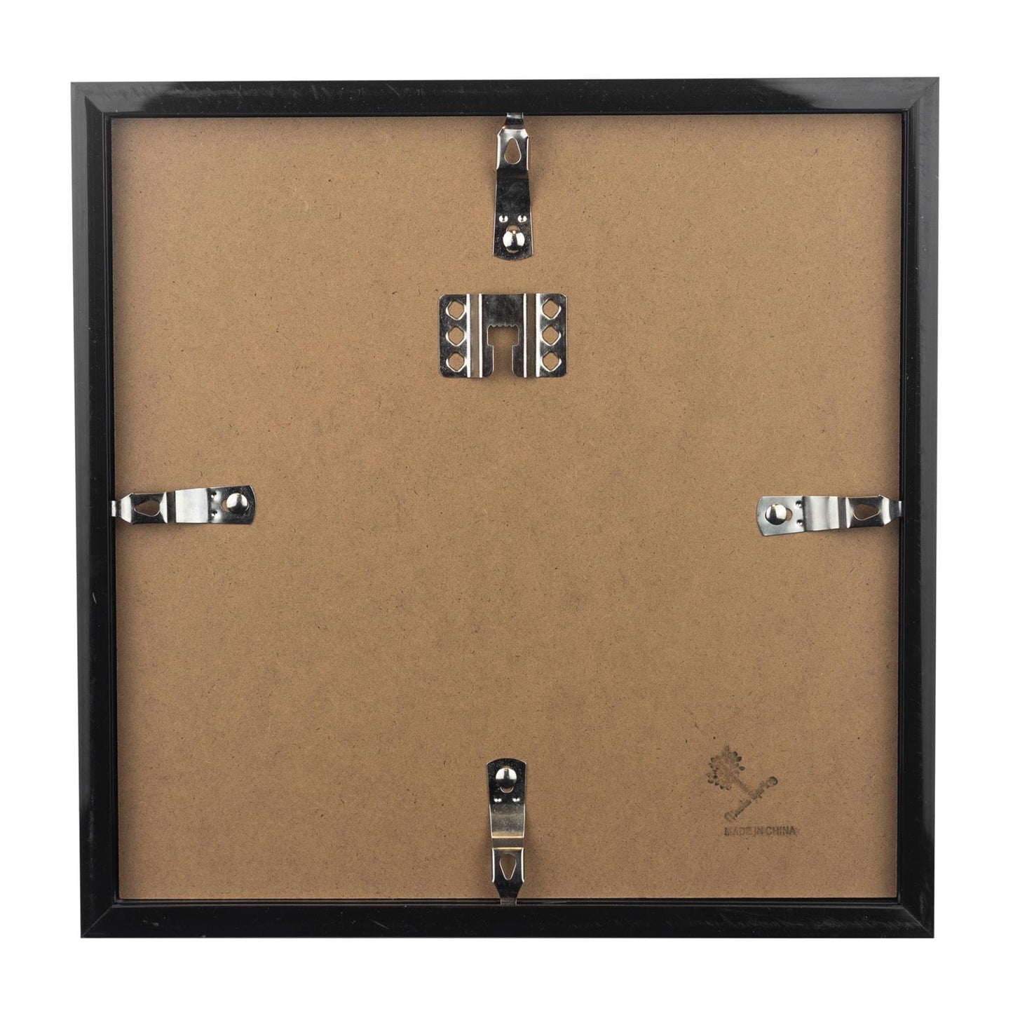 10" x 10" Black 3D Box Photo Frame - with 6" x 6" Mount