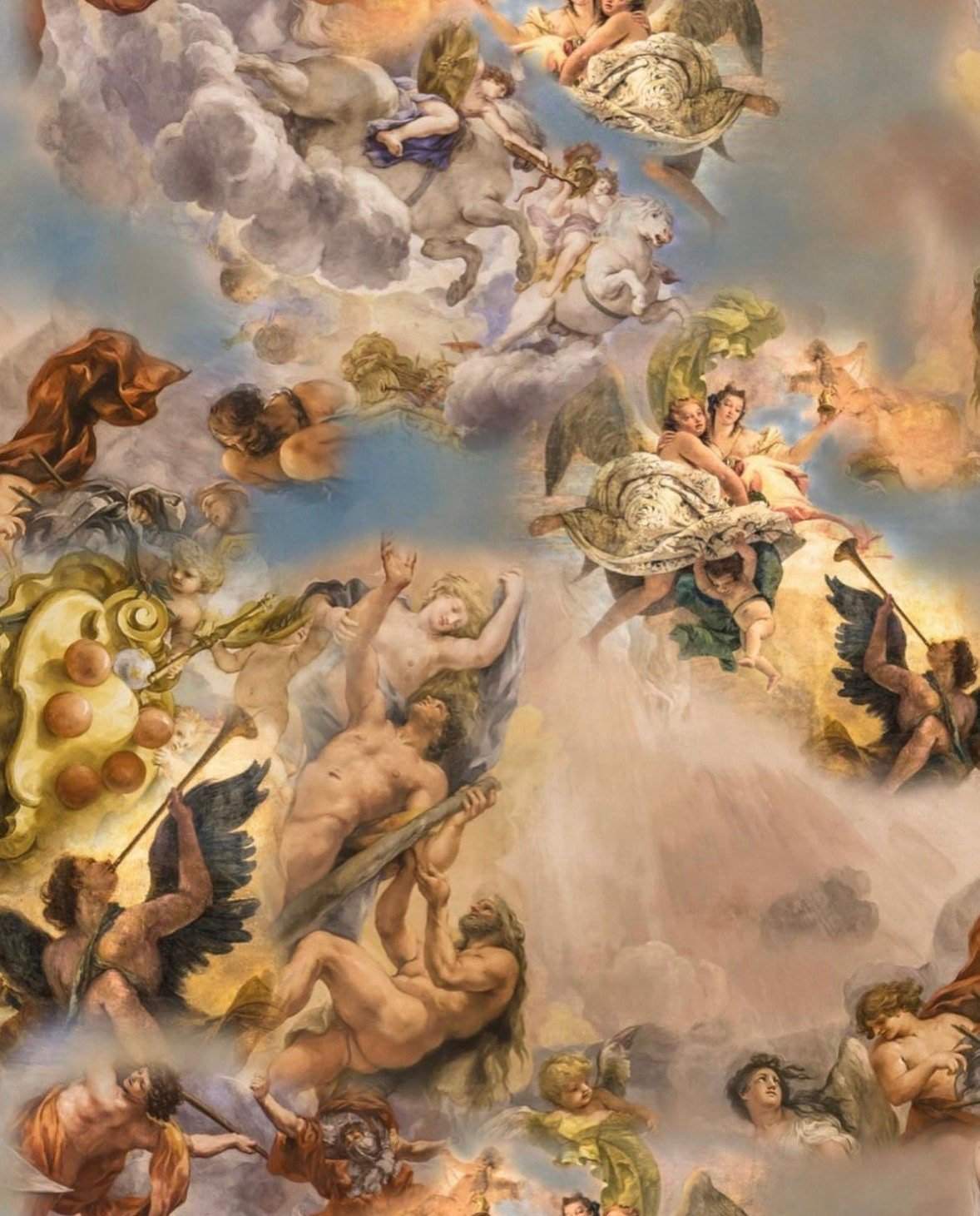 Angel Print Fabric – Custom Printed Fabric, Choose Material by Metre