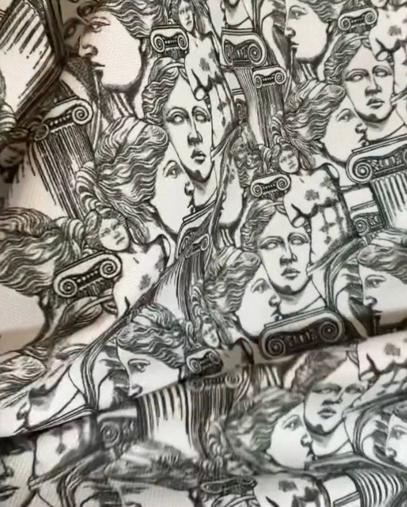 Antik Greek Print Fabric