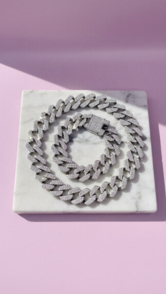 Cuban Link Stainless Steel Chain Necklace