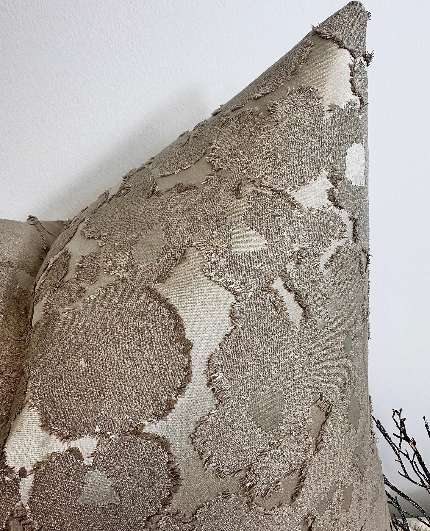 The Couture Cushion - The Taupe Lucye - Style No. 99