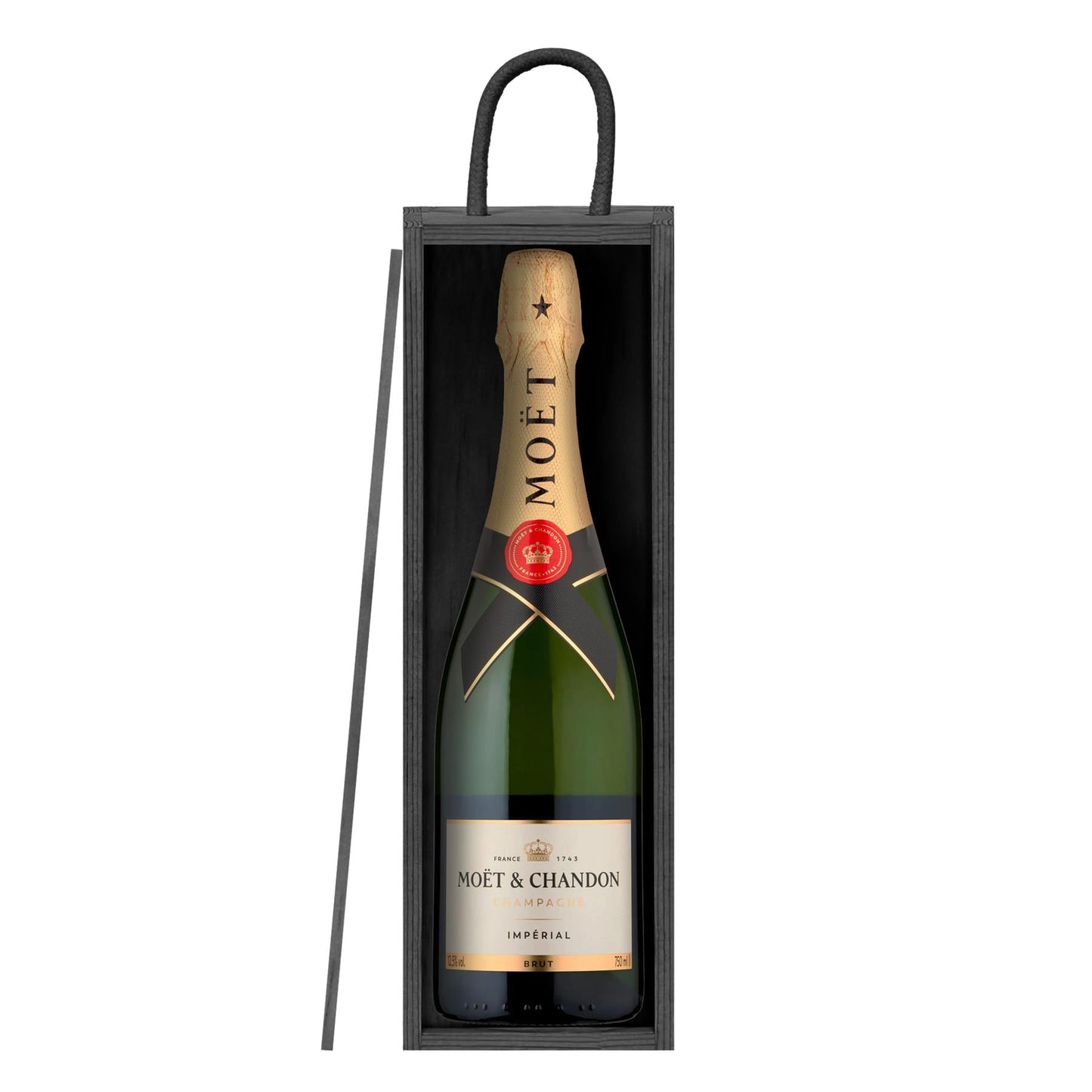 Single Bottle Wooden Champagne Wine Box