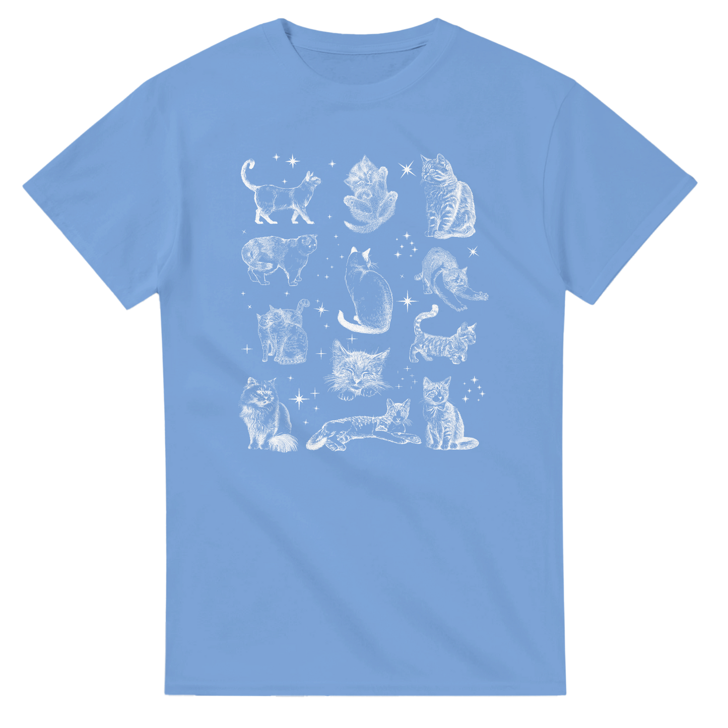 Magical Cats printed t-shirt