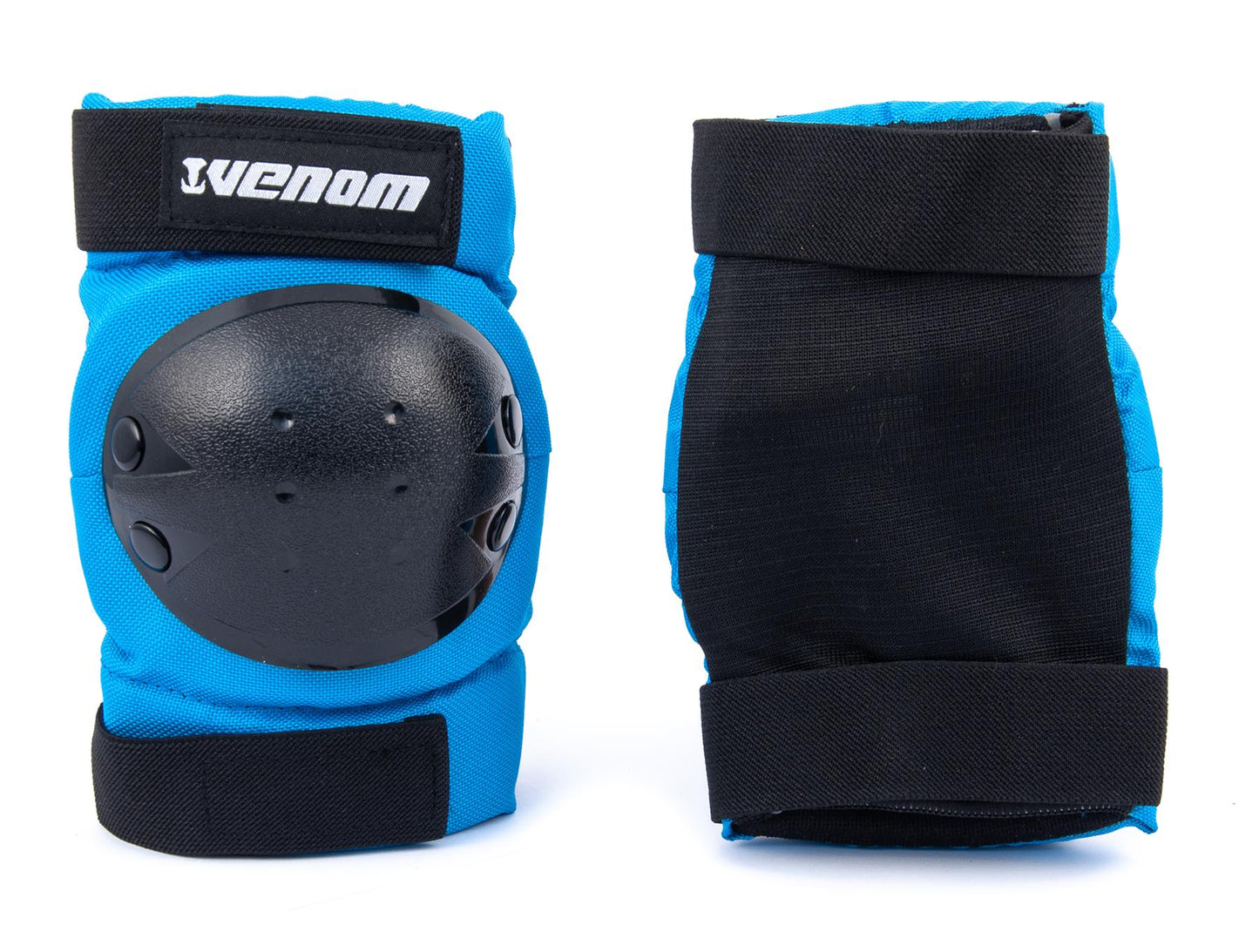 Venom Triple Knee/Elbow/Wrist Pad Set - Blue Black