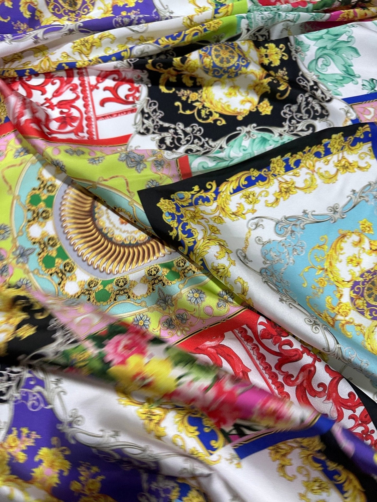 Baroque Pattern Fabric