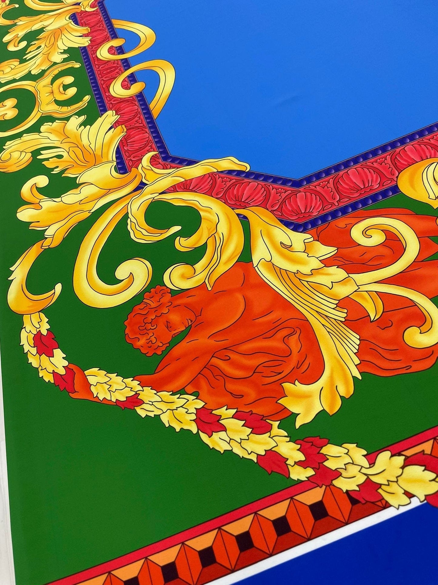 Baroque Silky Crepe Fabric