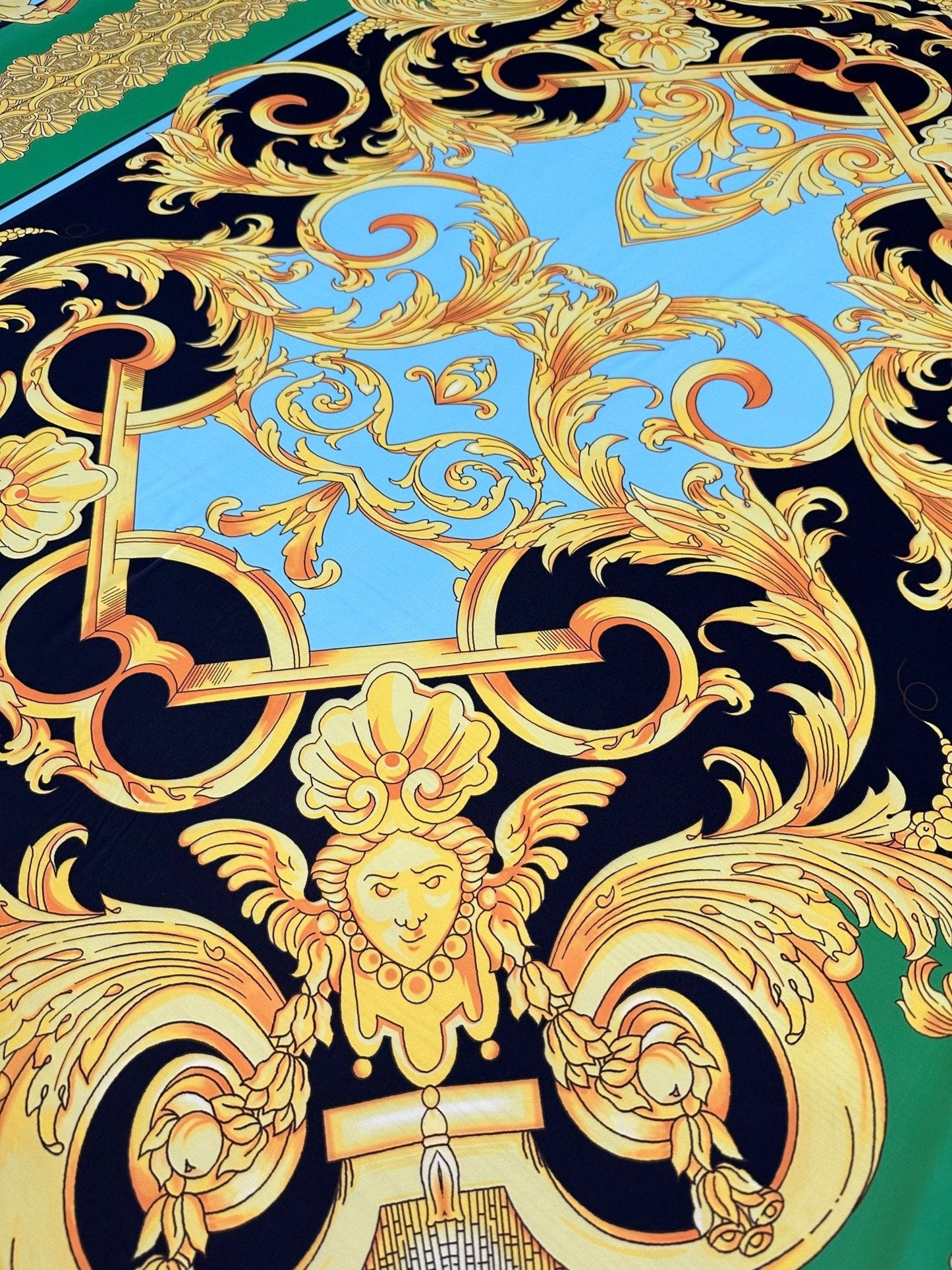 Baroque Silky Crepe Fabric