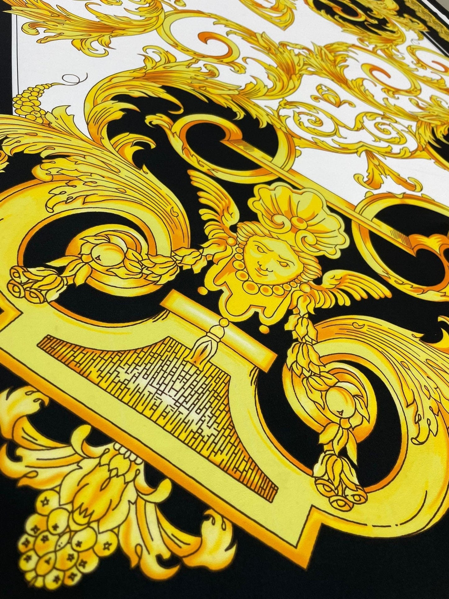 Baroque Silky Crepe Fabric