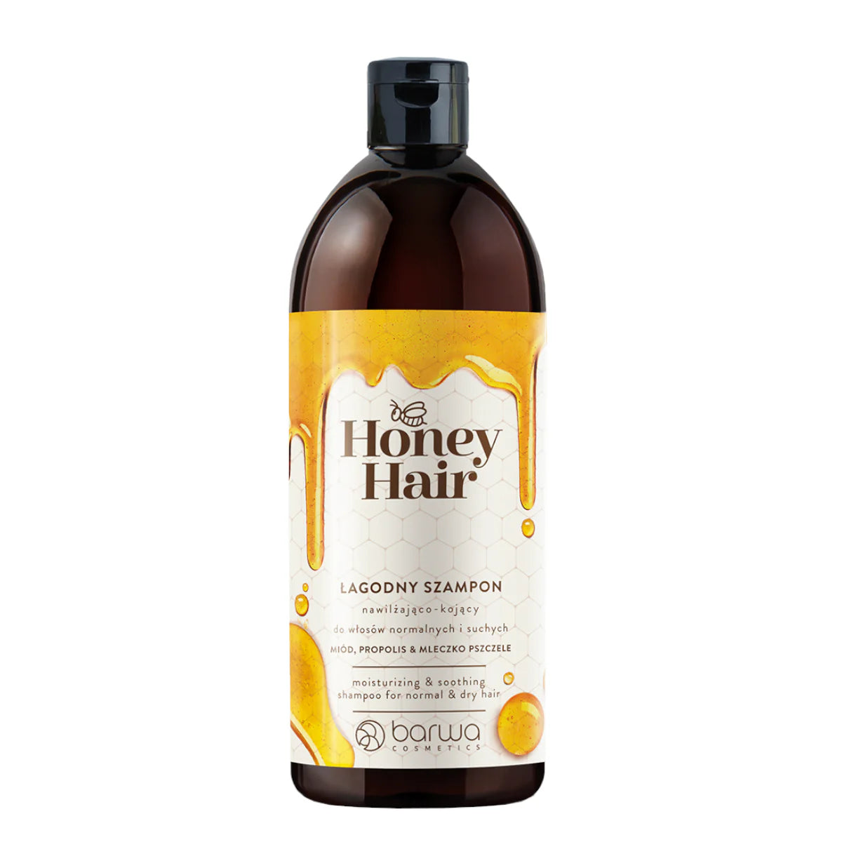 Barwa Honey Hair Moisturizing & Soothing Shampoo for Normal & Dry Hair (EXP 10/2025)