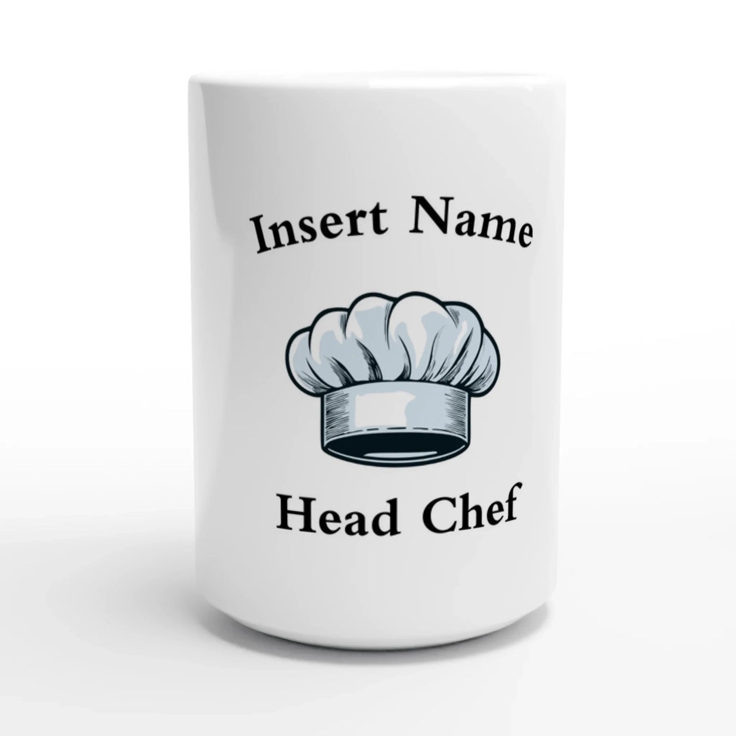 Personalised White 15oz Ceramic Mug - Head Chef