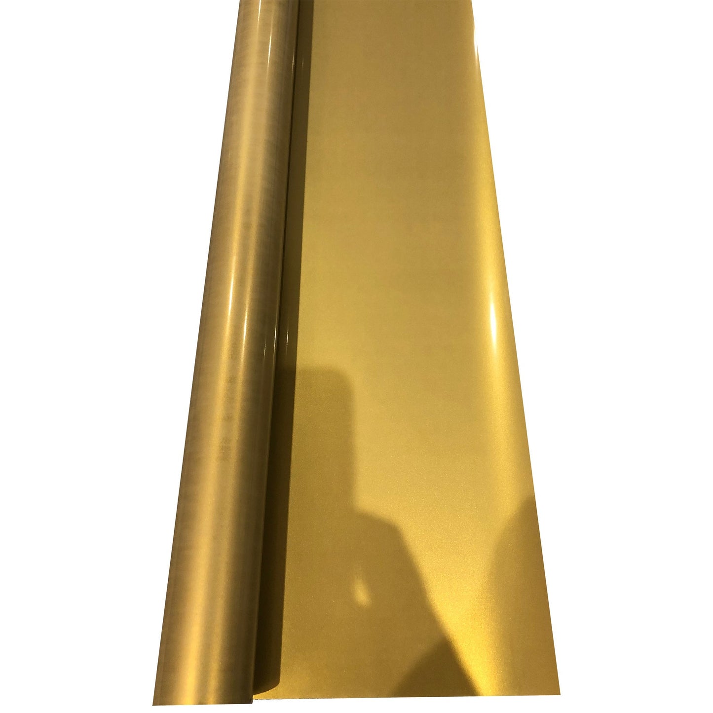 HTV Iron On Vinyl Roll 500mm Wide, Gold