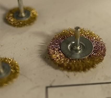 6pc Wire Wheel and Cup Brush Set - Rotary Power Drill Rust Paint Remover