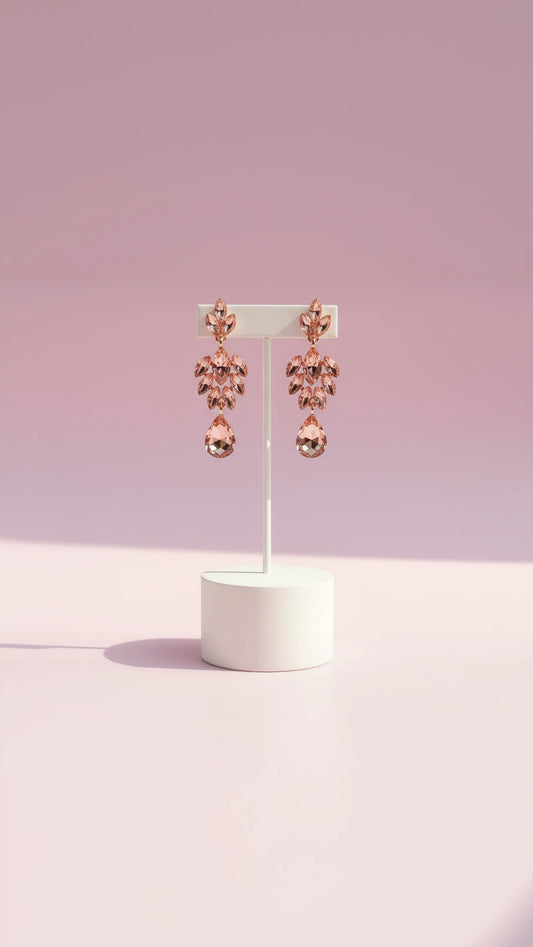 Teardrop Crystal Drop & Dangle Earrings