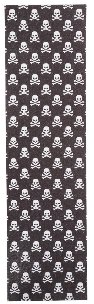 Venom Professional Grade Skateboard Griptape 9" x 33" - Skull & Crossbones