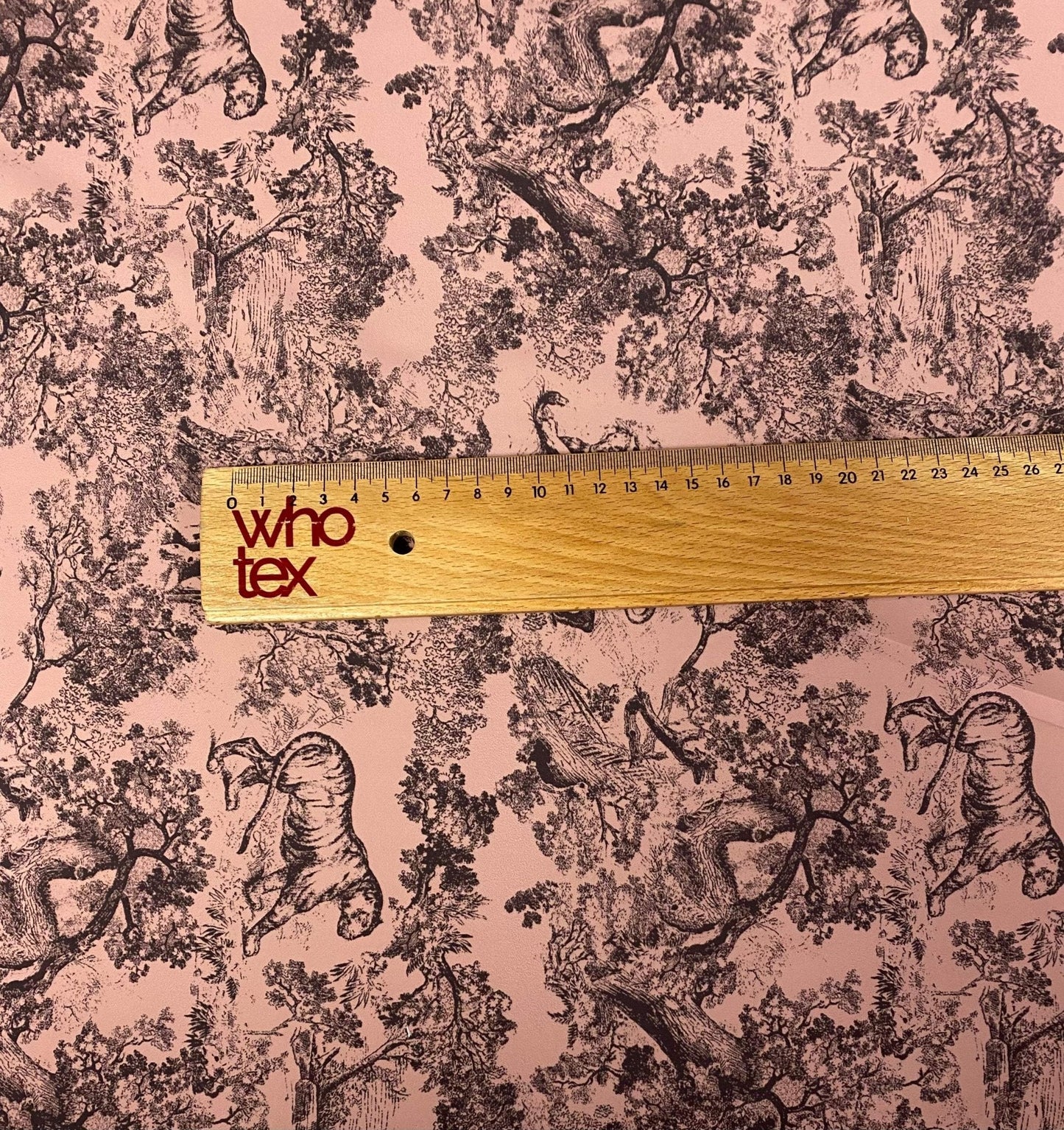 Camel Wild Forest Pattern Fabric – Multiple Fabric Options, Sold by Metre