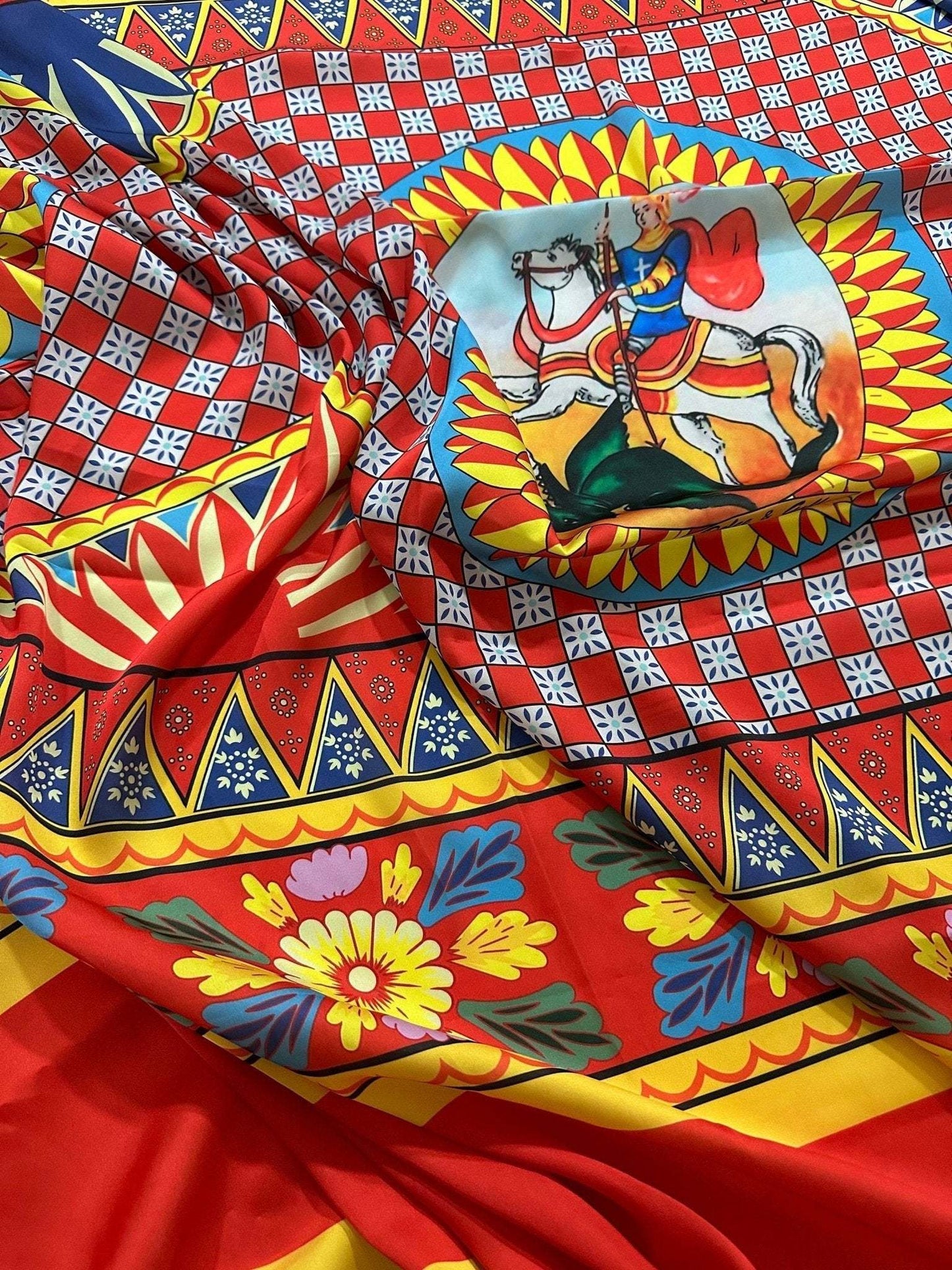 Caretto  Scilly Design Fabric – Fabric by Metre, Multiple Options for Sewing & Dressmaking