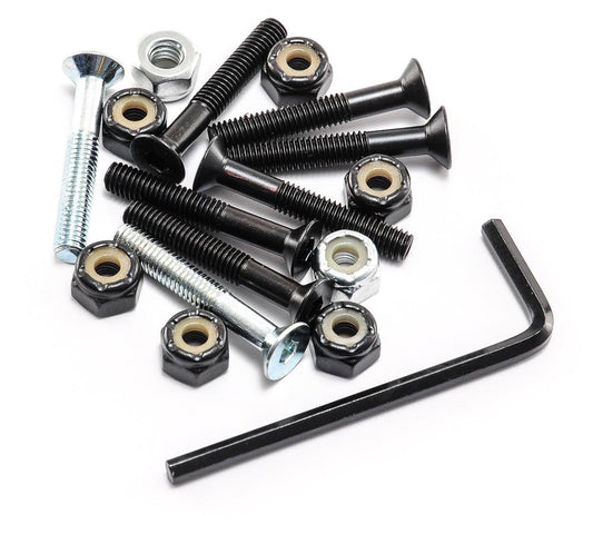 Venom Hardware - 1.5" - Allen - Black/Silver