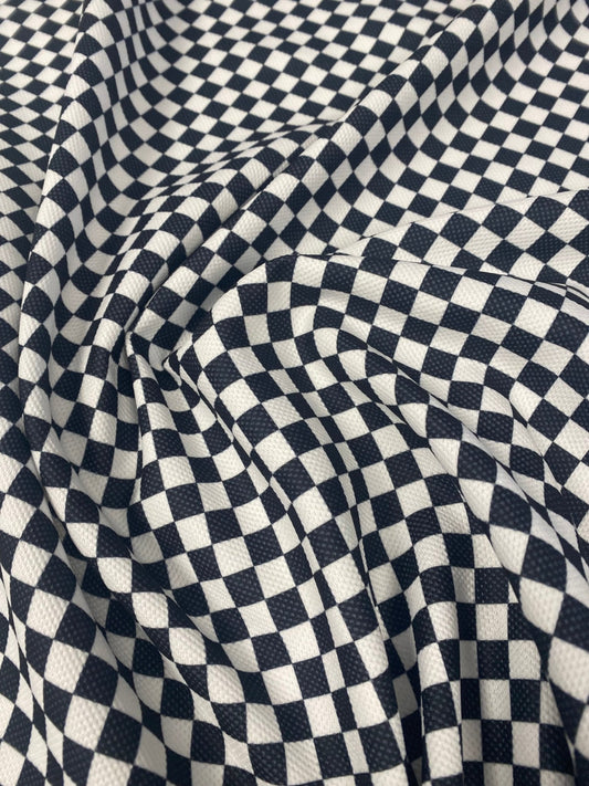 Checkers Fabric – Custom Printed Fabric, Choose Material by Metre