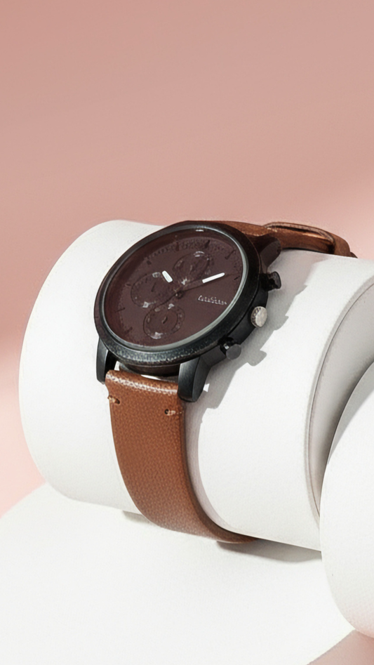 Men’s Subdial Soft Strap Sports Watch