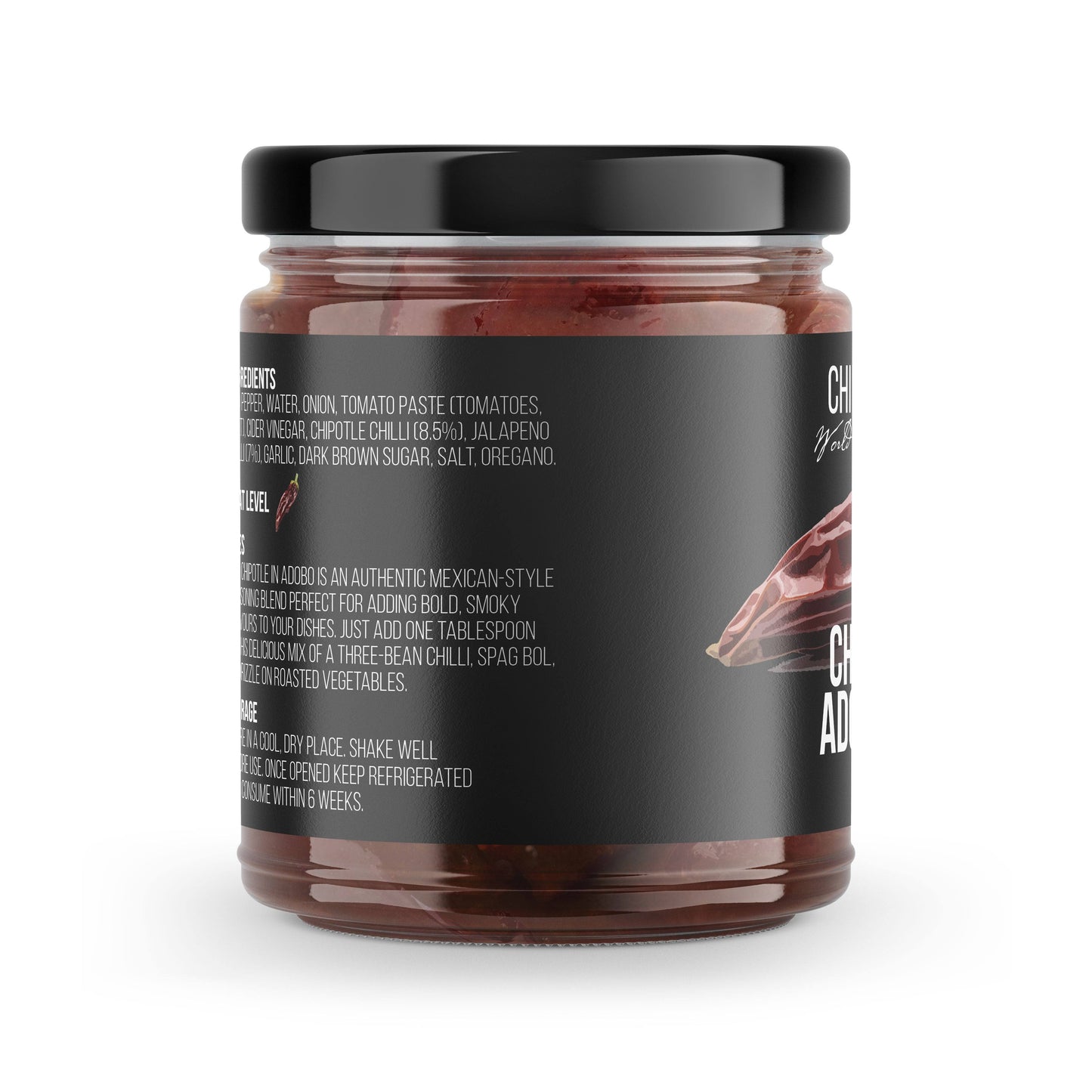 Chipotle In Adobo Paste | 190g | Chilli Mash Co. | World Flavours Collection