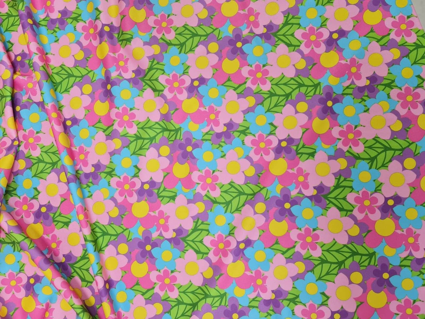 Colorful Floral Fabric – Multiple Fabric Options, Sold by Metre