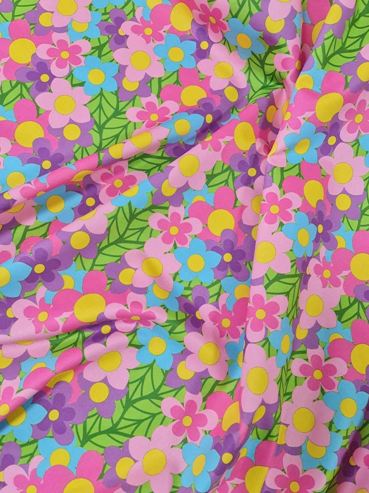 Colorful Floral Fabric – Multiple Fabric Options, Sold by Metre
