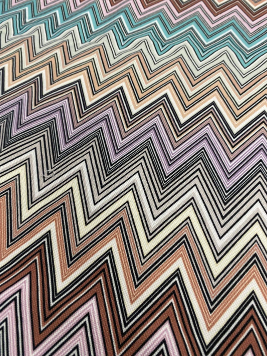 Colorful Zigzag Upholstery Fabric for Creative Home Décor