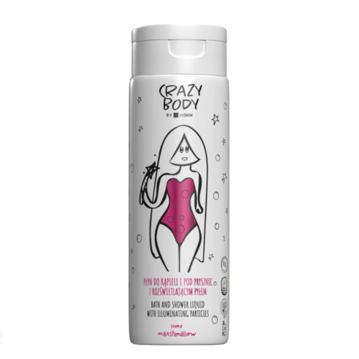 Crazy Body Illuminating Bath & Shower Liquid Marshmallow