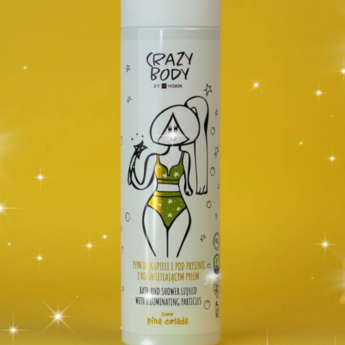Crazy Body Illuminating Bath & Shower Liquid Pina Colada