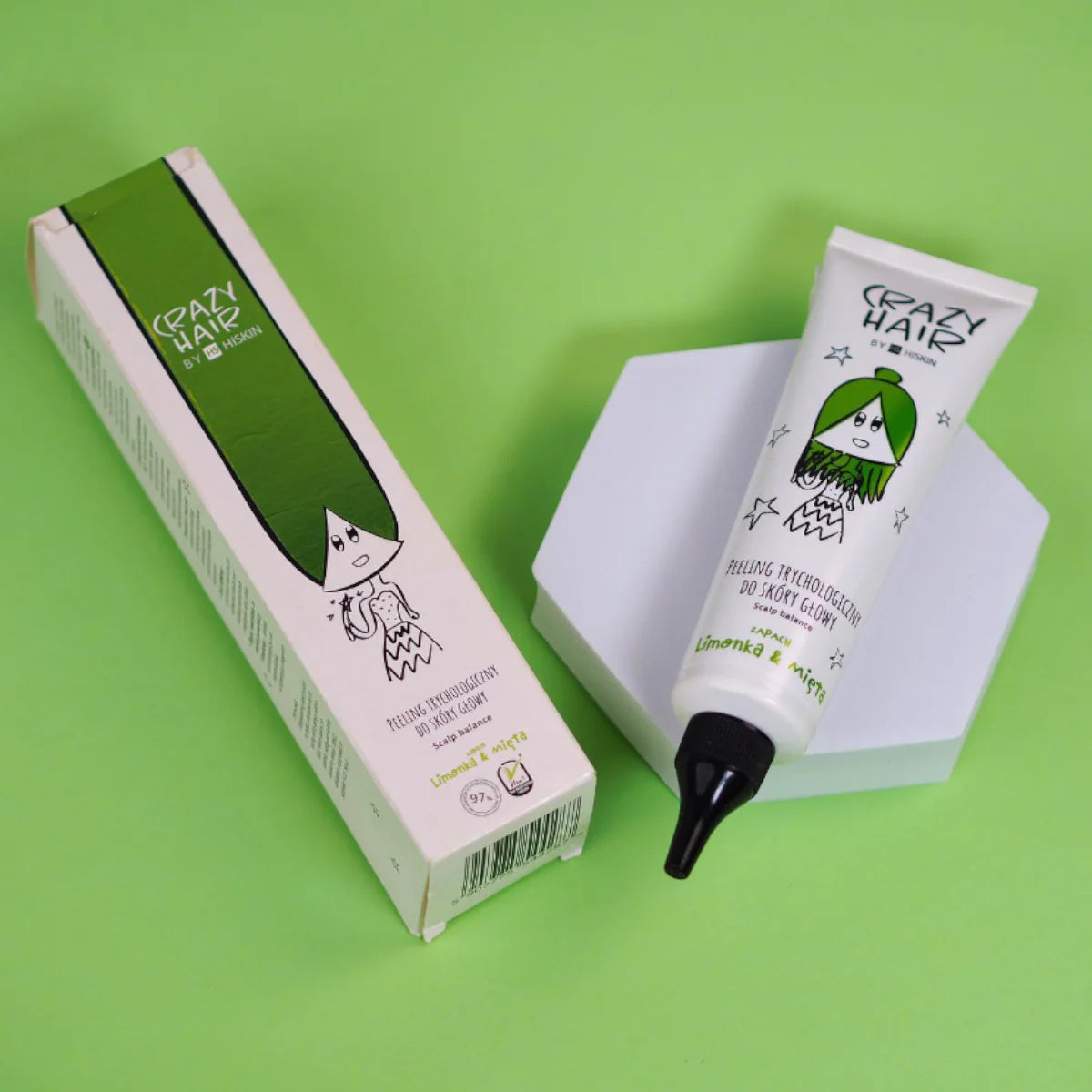 Crazy Hair Scalp Balance Trichological Scalp Scrub Lime & Mint