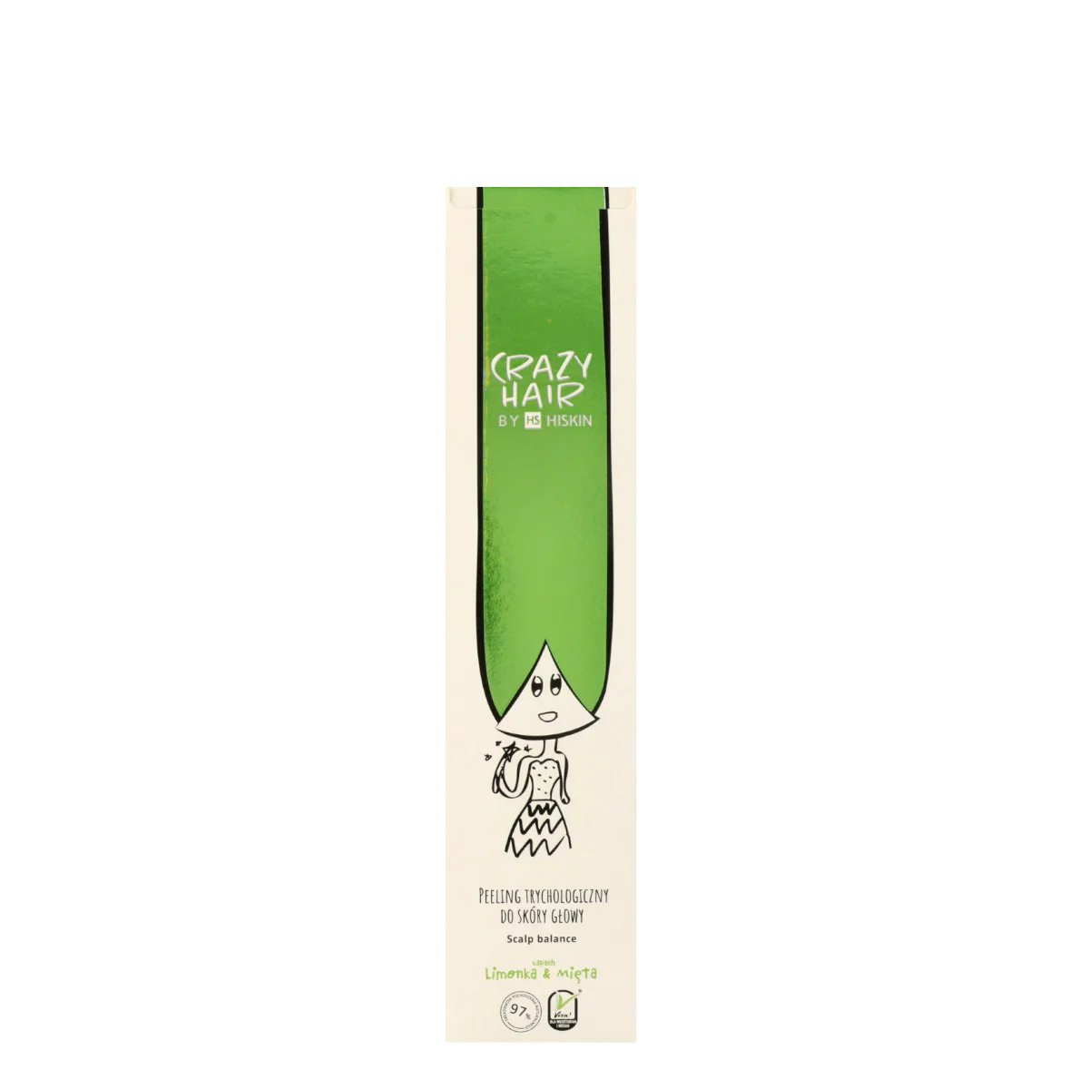 Crazy Hair Scalp Balance Trichological Scalp Scrub Lime & Mint