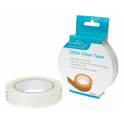 Clear Tape - 120m x 25mm