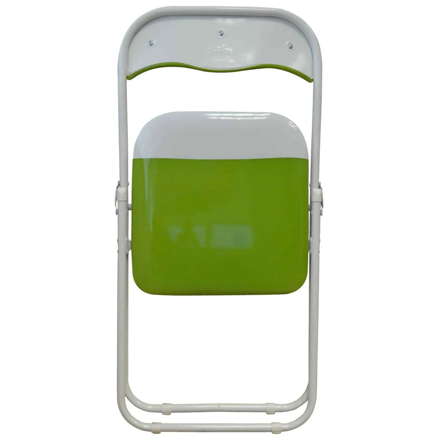 Green Wave Padded Folding Chair