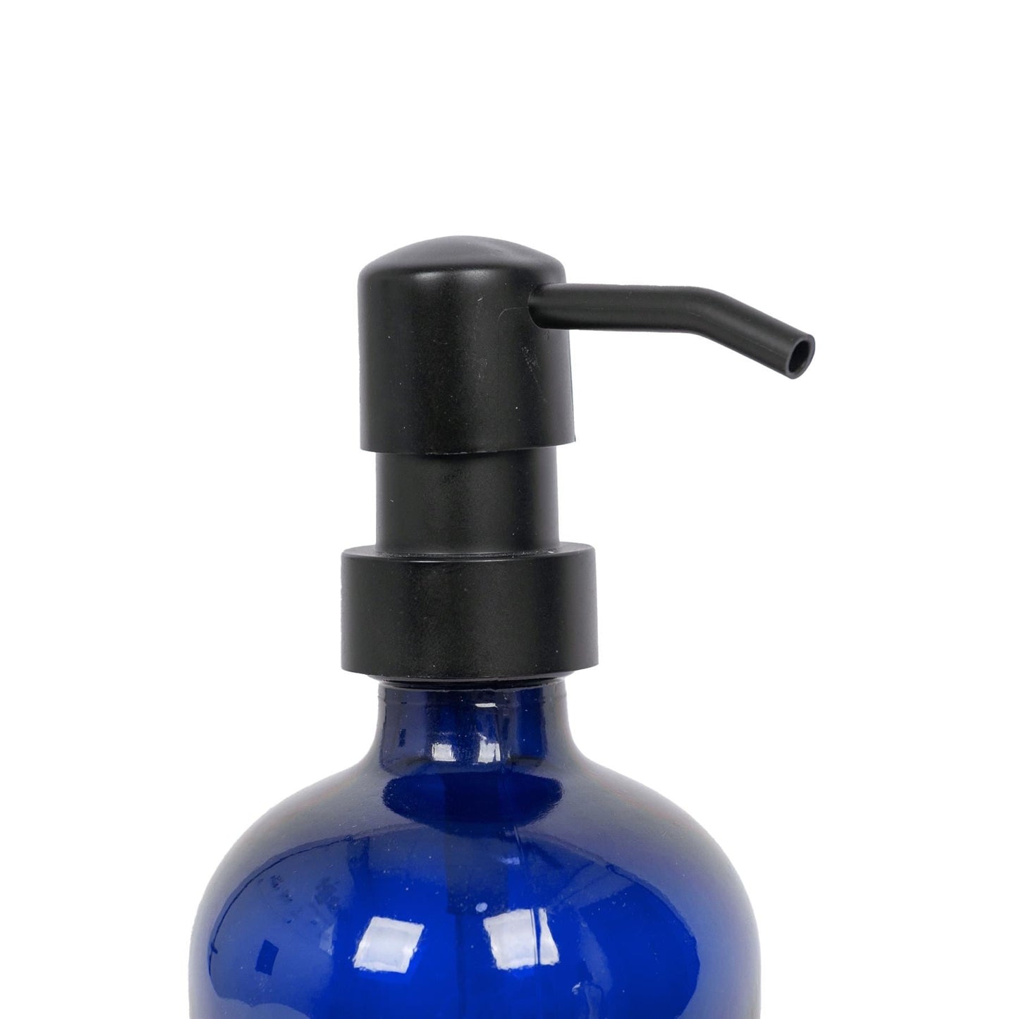 500ml Blue Glass Soap Dispenser