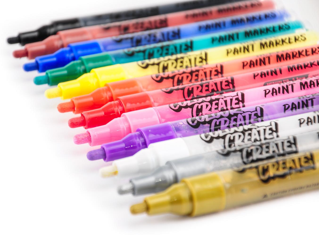 Venom Skateboards Deck & Colour Create Pens + Deck Wall Hanger