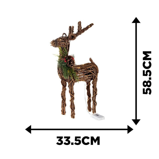 Large LED Reindeer Christmas Decoration