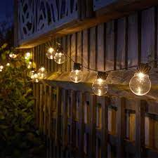 Party Garden String Lights Cool White - Set of 10