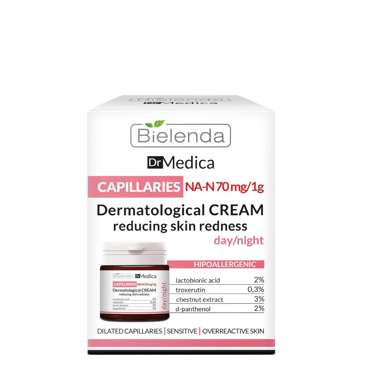 Bielenda Dr Medica Capillaries Anti-Redness Face Cream