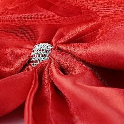 Christmas Red Diamante Door Bow Xmas Celebration Home Décor Bow