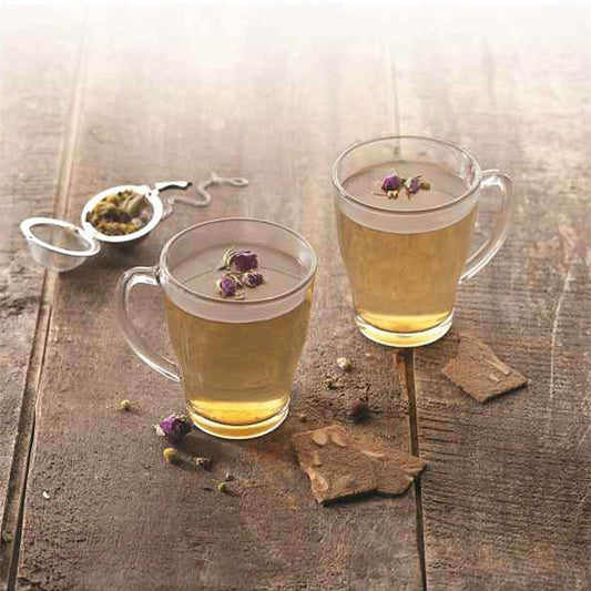 350ml Cosy Coffee Glasses - Pack of Six