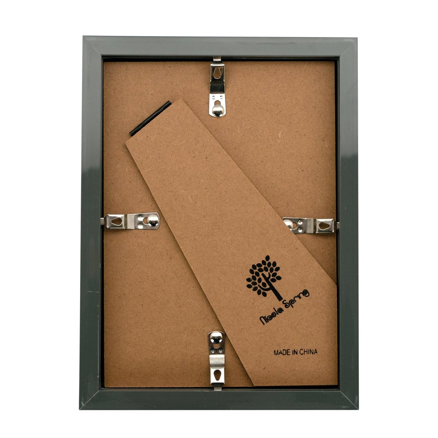 5" x 7" Grey 3D Box Photo Frame - with 4" x 6" Mount