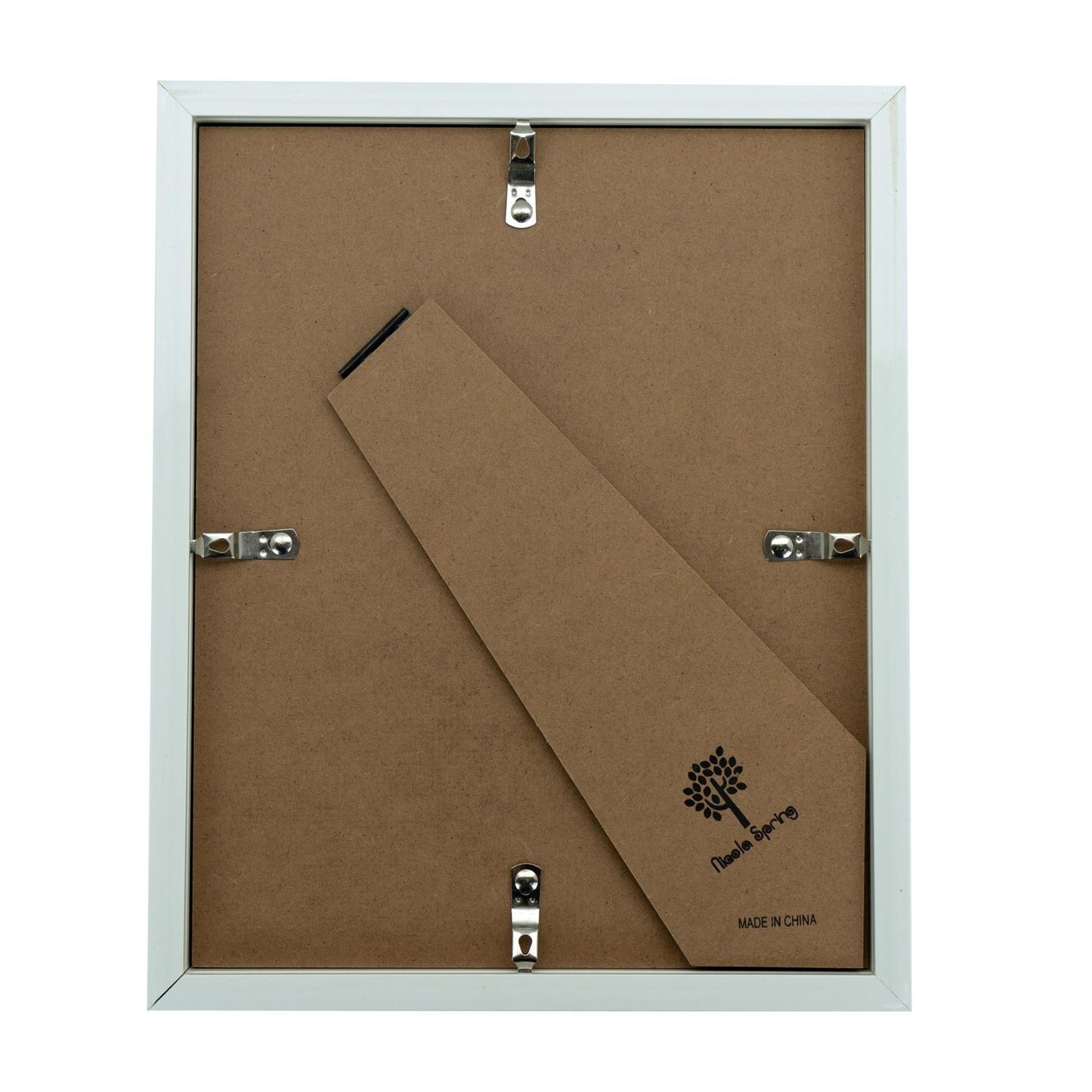 8" x 10" White 3D Box Photo Frame - with 4" x 6" Mount