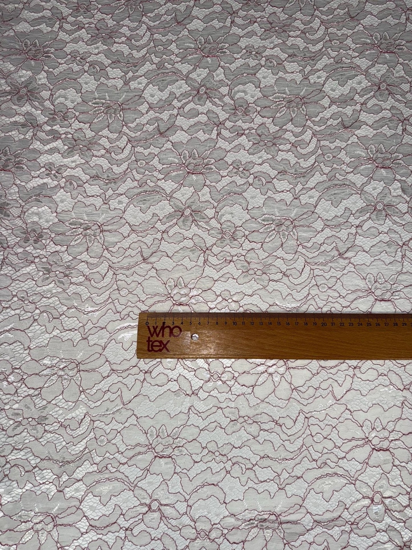 Elegant Lace Embroidered Fabric