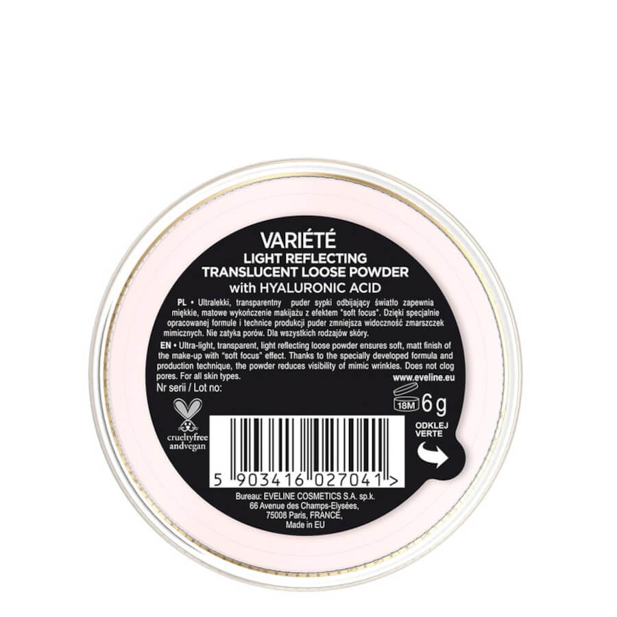 Eveline Variete Light Reflecting Translucent Face Powder