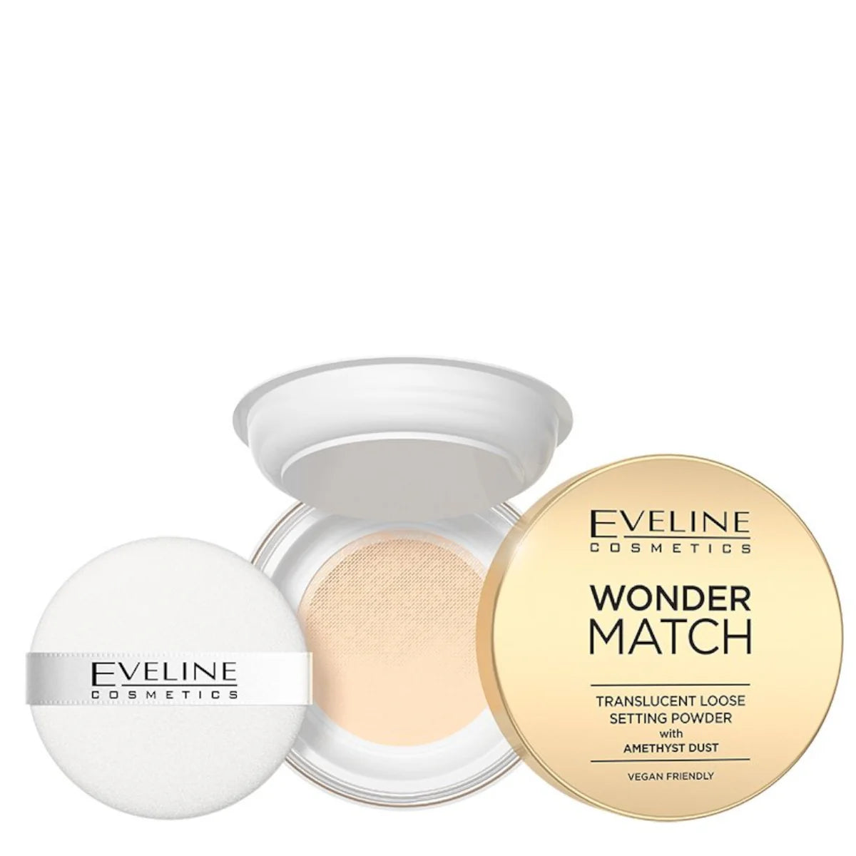 Eveline Wonder Match Translucent Loose Powder with Amethyst Dust