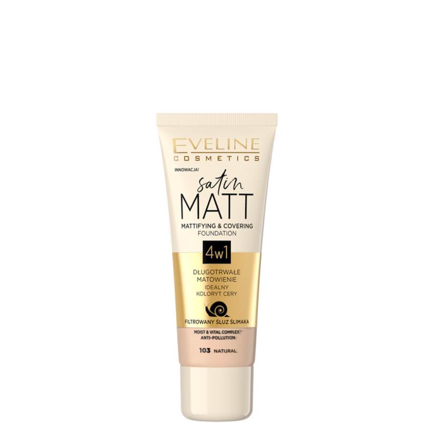 Eveline Satin Matt Mattifying & Covering Foundation