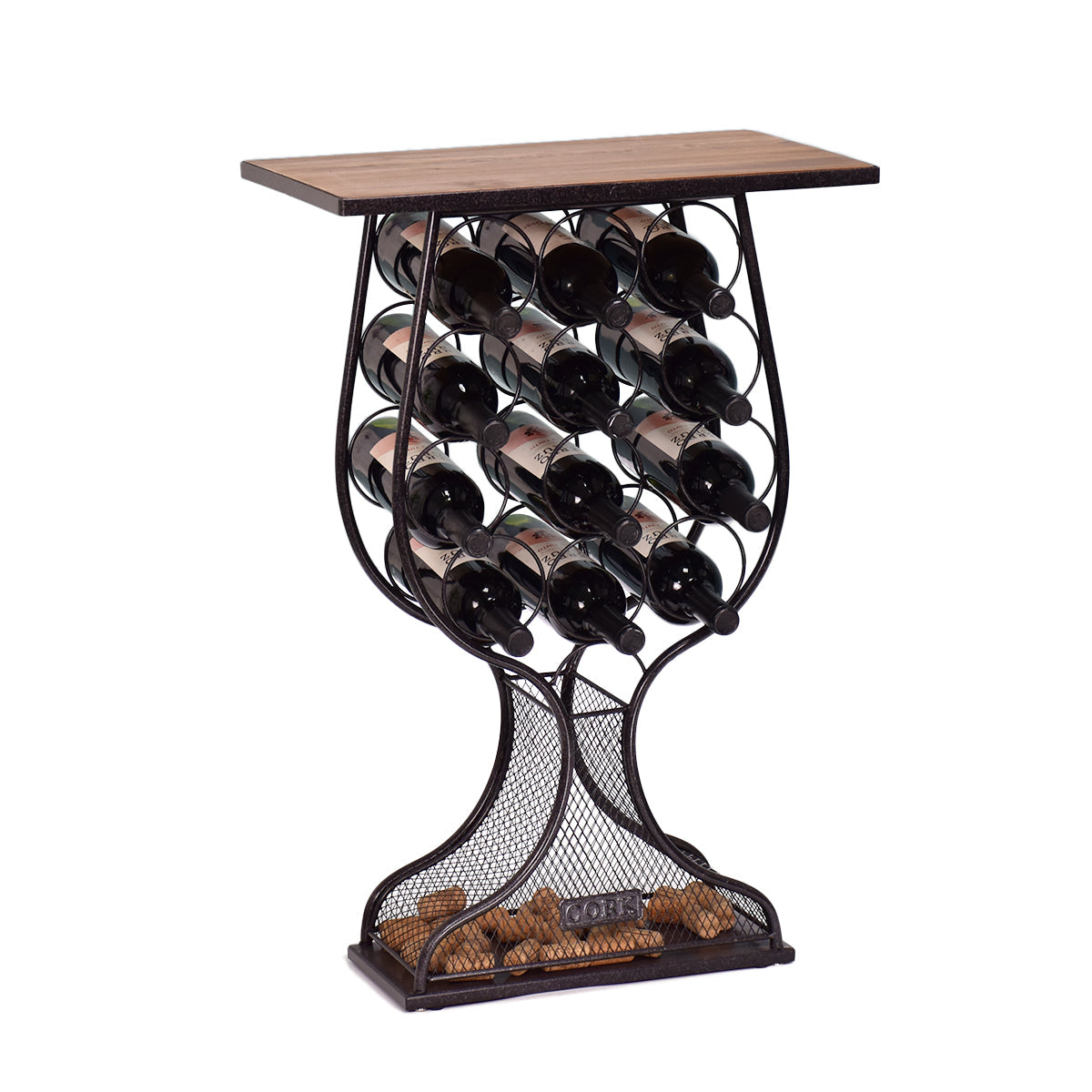 76CM WINE RACK TABLE