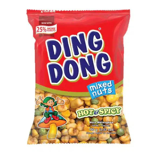 DING DONG Mixed Nuts Hot & Spicy 100g